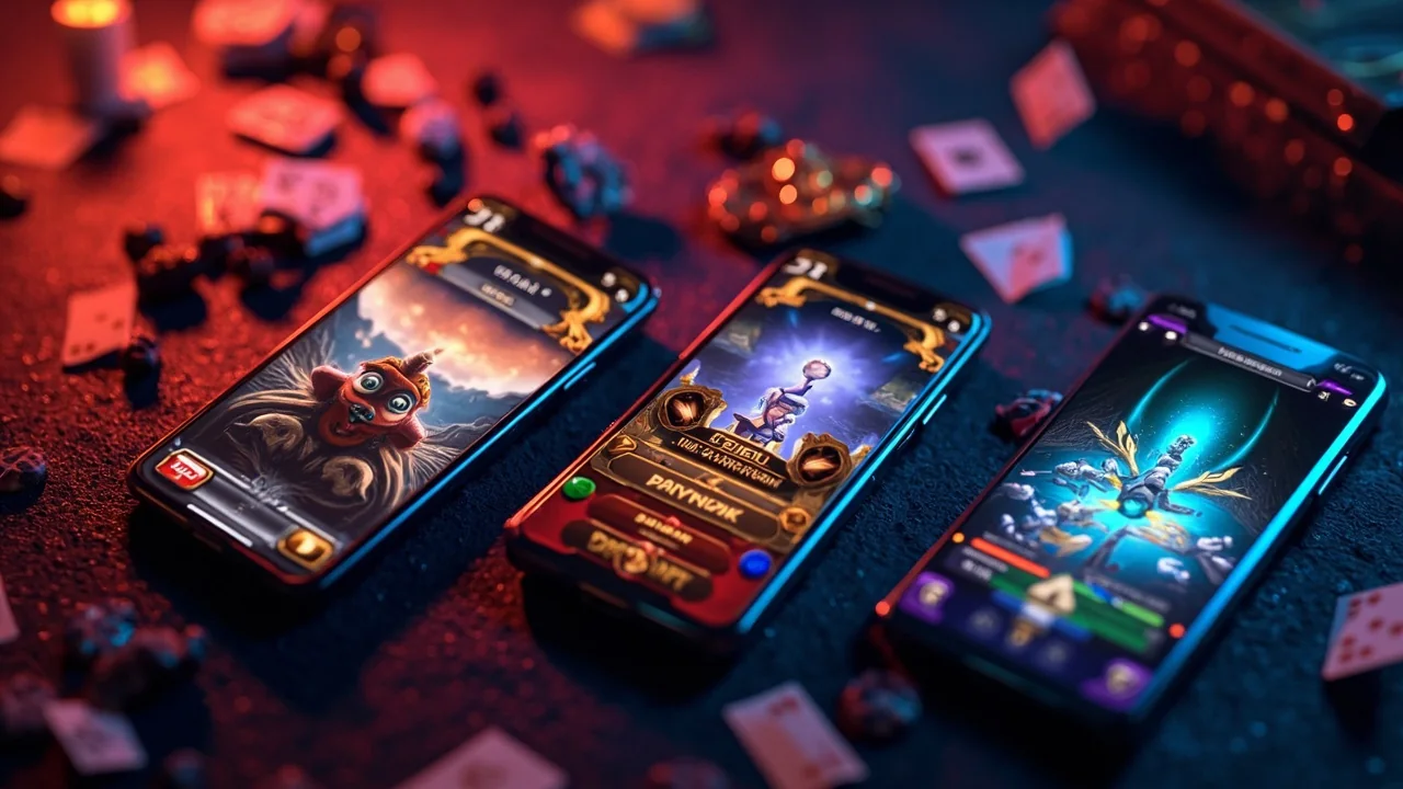 Editorial artwork for the Yono Rummy games library.