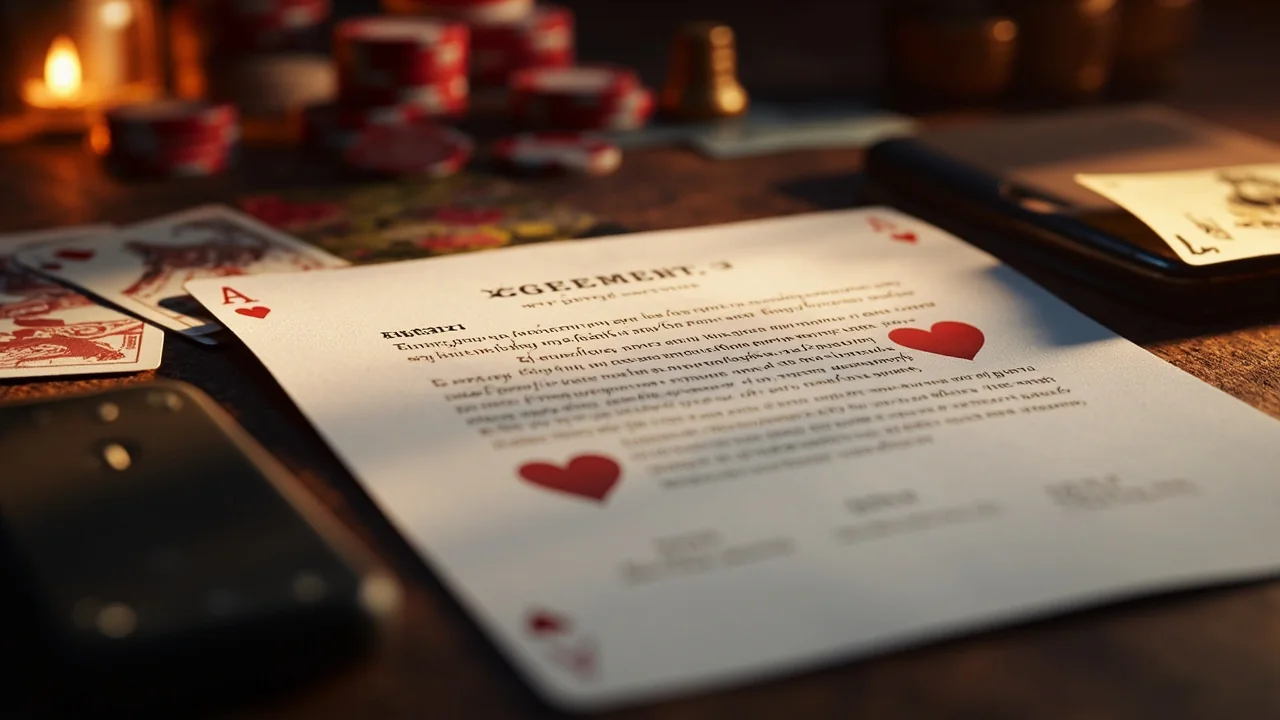 Editorial artwork for the Yono Rummy terms sections.